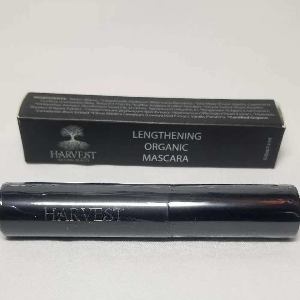 Harvest Natural Beauty - Lengthening Organic Mini Mascara - 099 Black